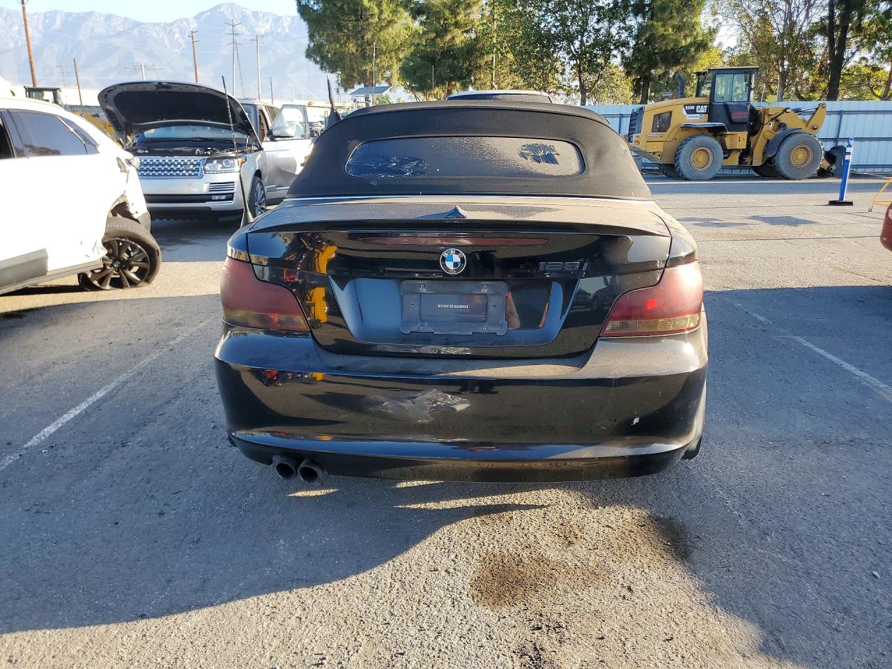 2012 Bmw 128 I Black vin: WBAUL7C59CVM81458