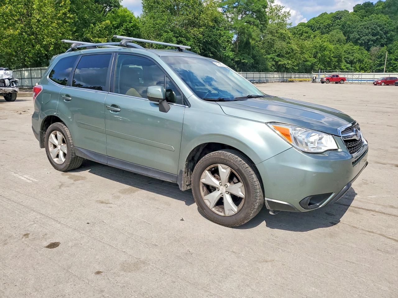 2015 Subaru Forester 2.5i Limited Green vin: JF2SJAHC8FH546325