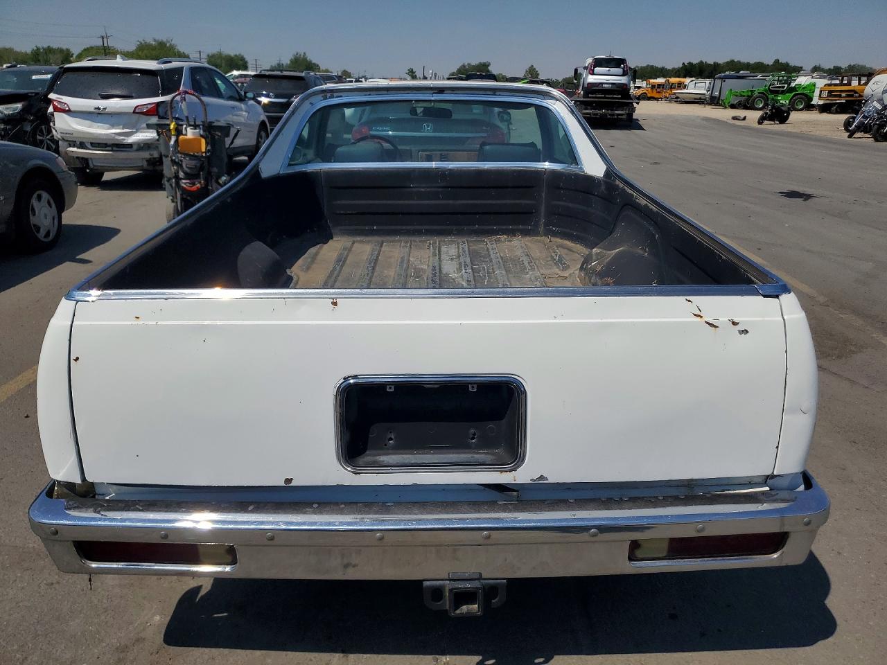 1981 Chevrolet El Camino White vin: 1GCCW80J7BR458815