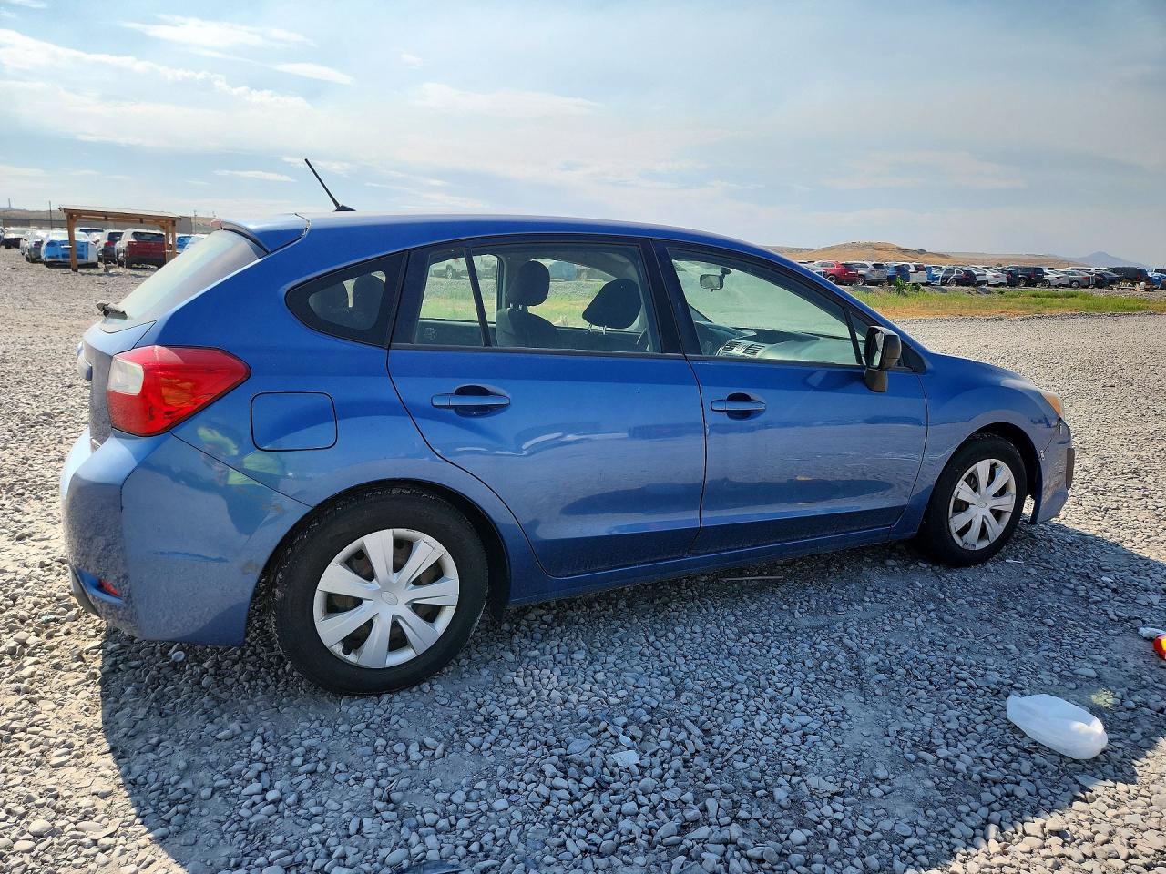 2014 Subaru Impreza Blue vin: JF1GPAA6XE8238259
