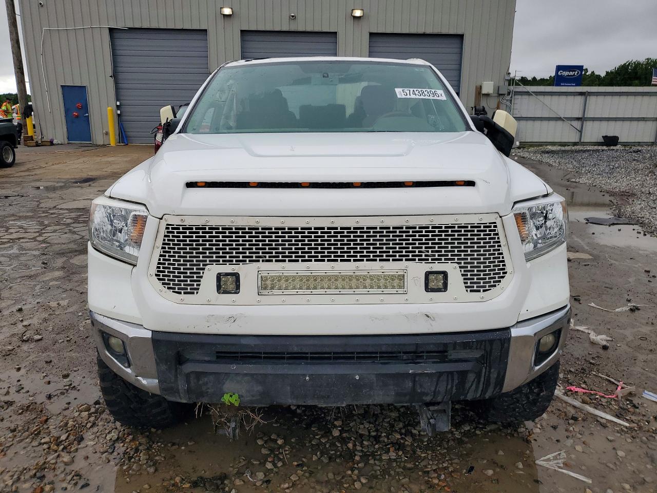 2014 Toyota Tundra Crewmax Platinum Белый vin: 5TFAY5F19EX364099
