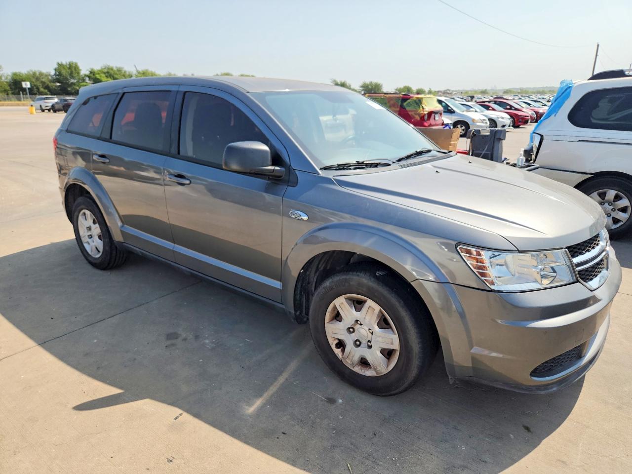 2012 Dodge Journey Se Gray vin: 3C4PDCAB8CT312059