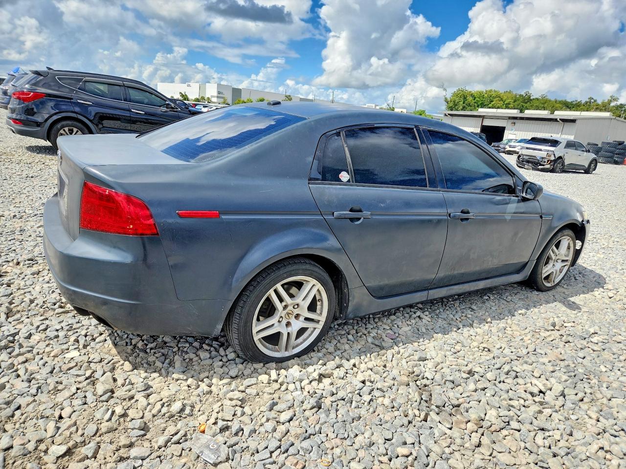 2005 Acura Tl Gray vin: 19UUA65585A079085