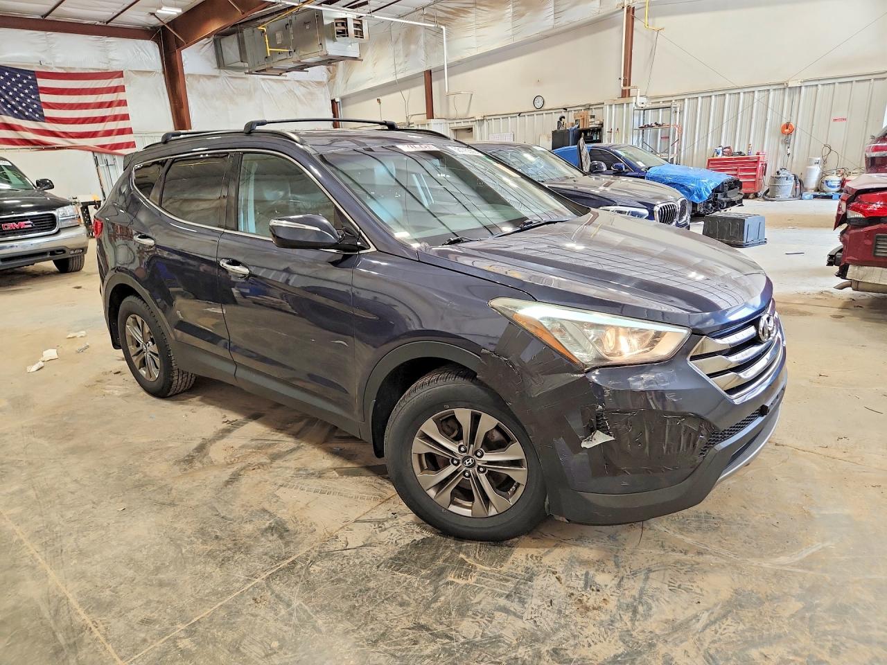 2013 Hyundai Santa Fe Sport 2.4l Gray vin: 5XYZUDLB0DG106044