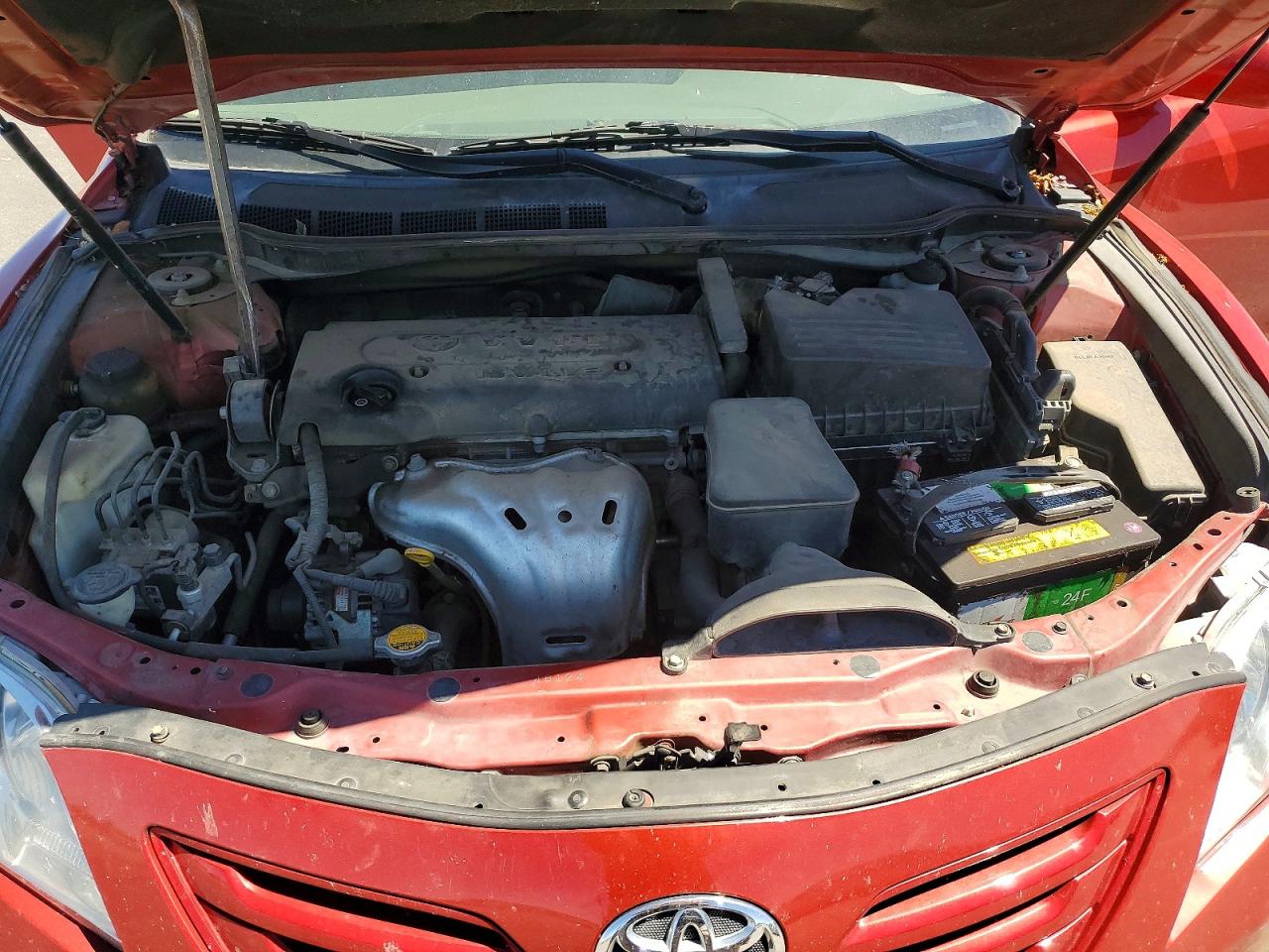 2009 Toyota Camry Le Красный vin: 4T1BE46K99U395954