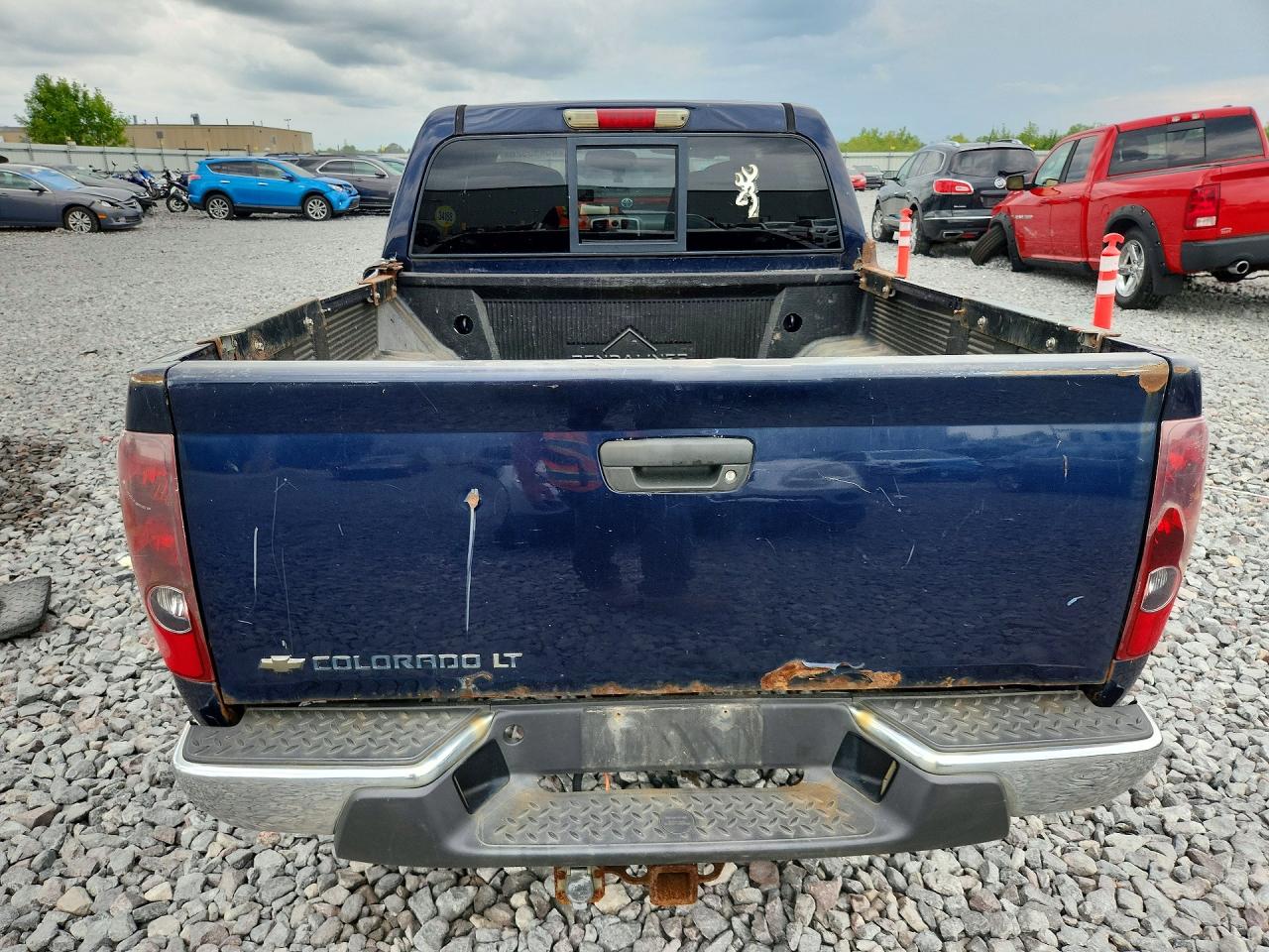 2007 Chevrolet Colorado Blue vin: 1GCDT13E178123548