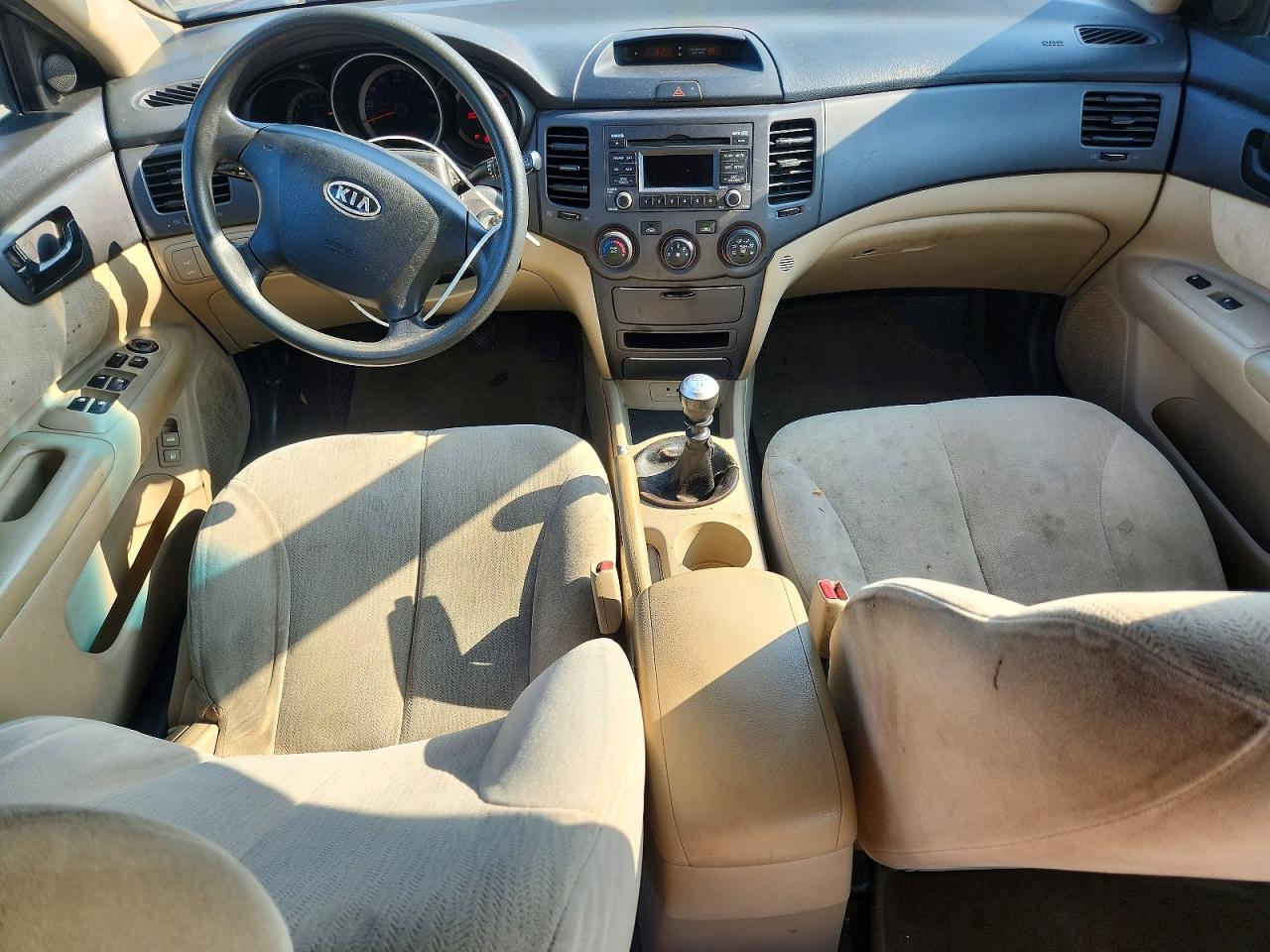 2009 Kia Optima Lx Brown vin: KNAGE228695363933