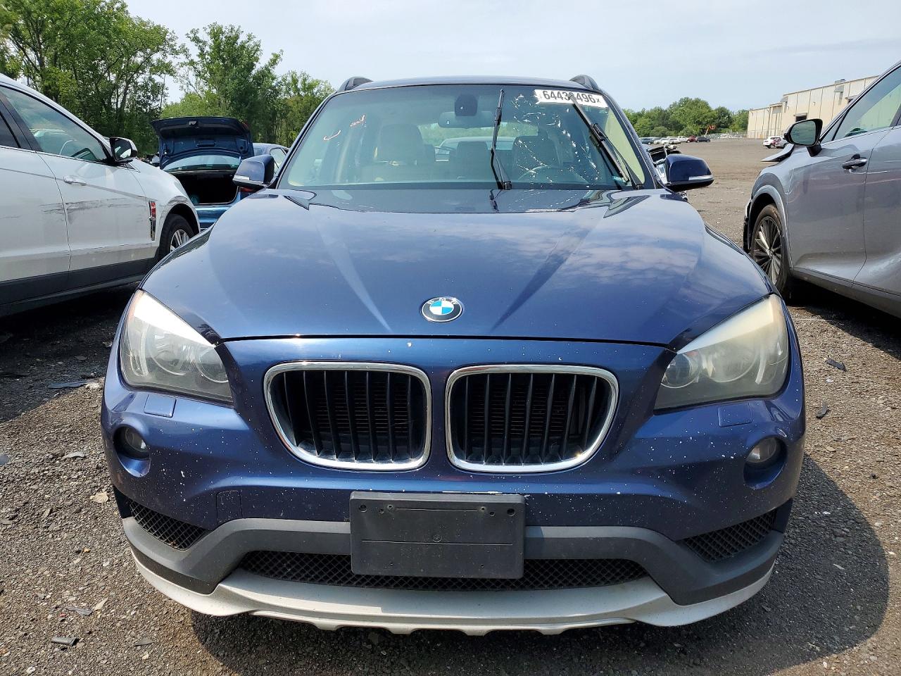2015 Bmw X1 Xdrive28i Blue vin: WBAVL1C56FVY26435