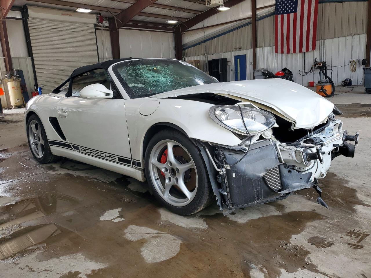 2011 Porsche Boxster S White vin: WP0CB2A83BS745730
