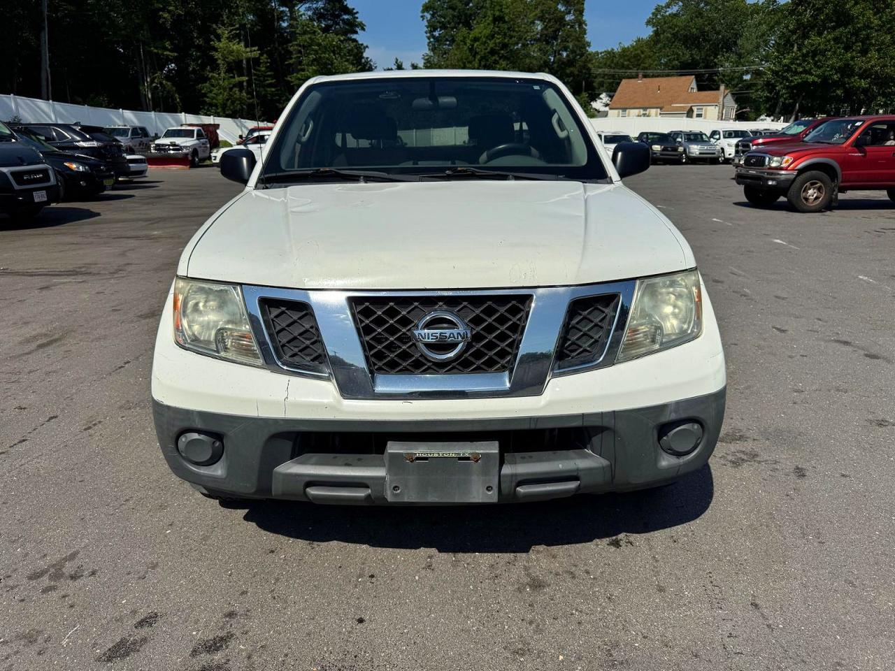 2015 Nissan Frontier S White vin: 1N6BD0CT8FN714616
