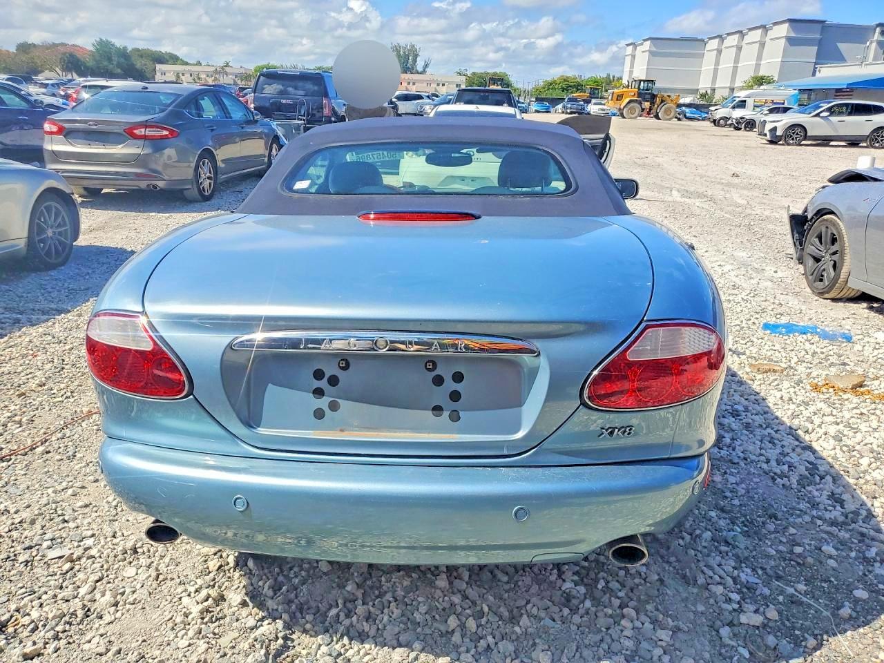2002 Jaguar Xk8 Blue vin: SAJDA42C22NA25764