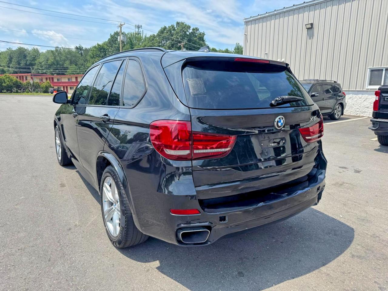 2015 Bmw X5 Xdrive50i Black vin: 5UXKR6C59F0J74553