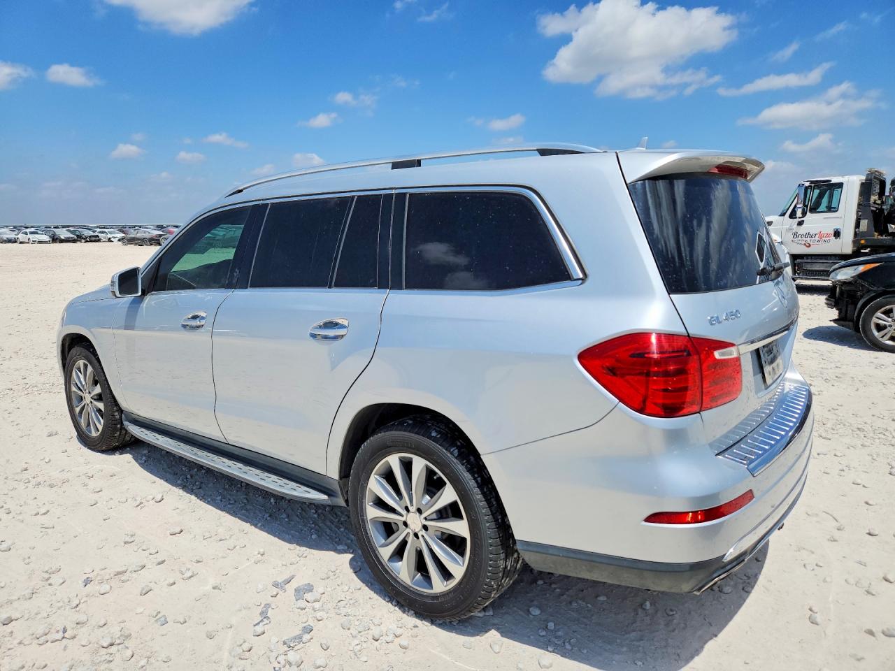 2014 Mercedes-benz Gl 450 4matic Серебряный vin: 4JGDF7CE0EA341041