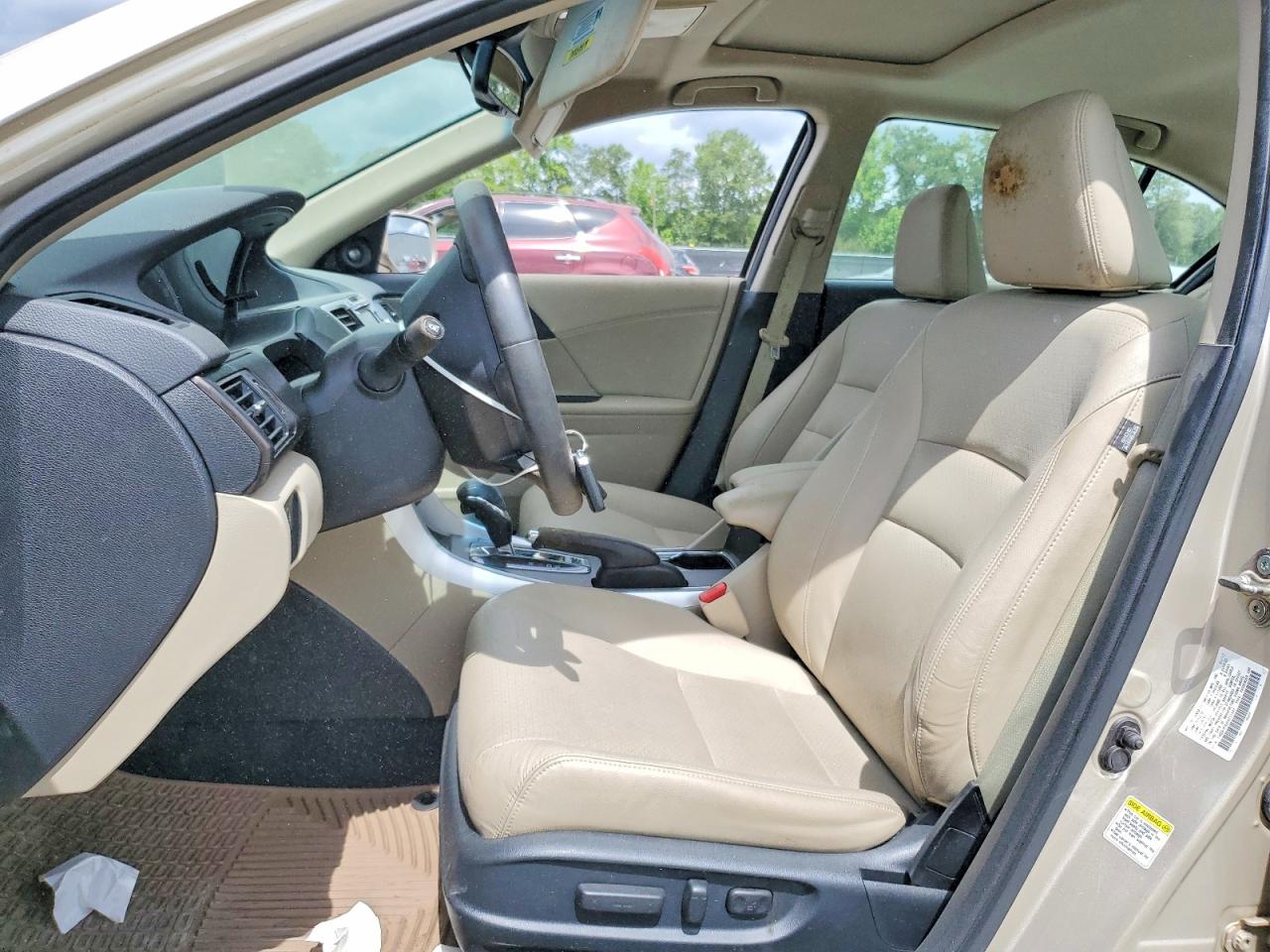 2013 Honda Accord Exl Желто-коричневый vin: 1HGCR3F82DA021547