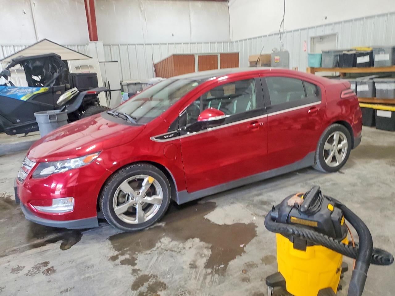 2012 Chevrolet Volt Burgundy vin: 1G1RD6E43CU115949