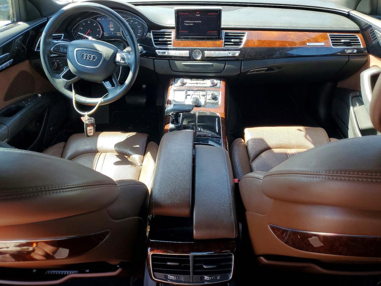 2013 Audi A8 L Quattro Black vin: WAURGAFDXDN008261