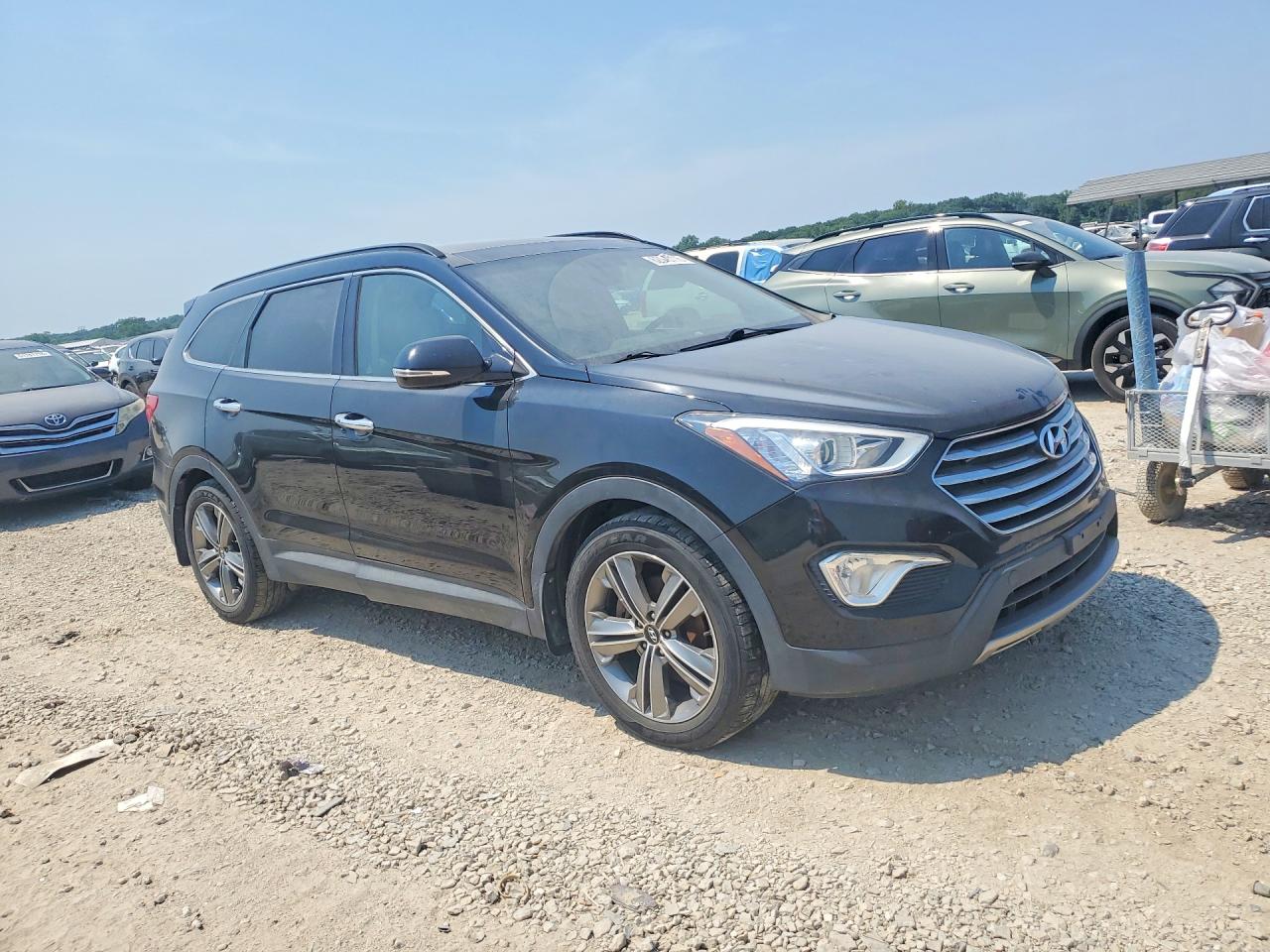 2015 Hyundai Santa Fe Limited Black vin: KM8SRDHF1FU090271
