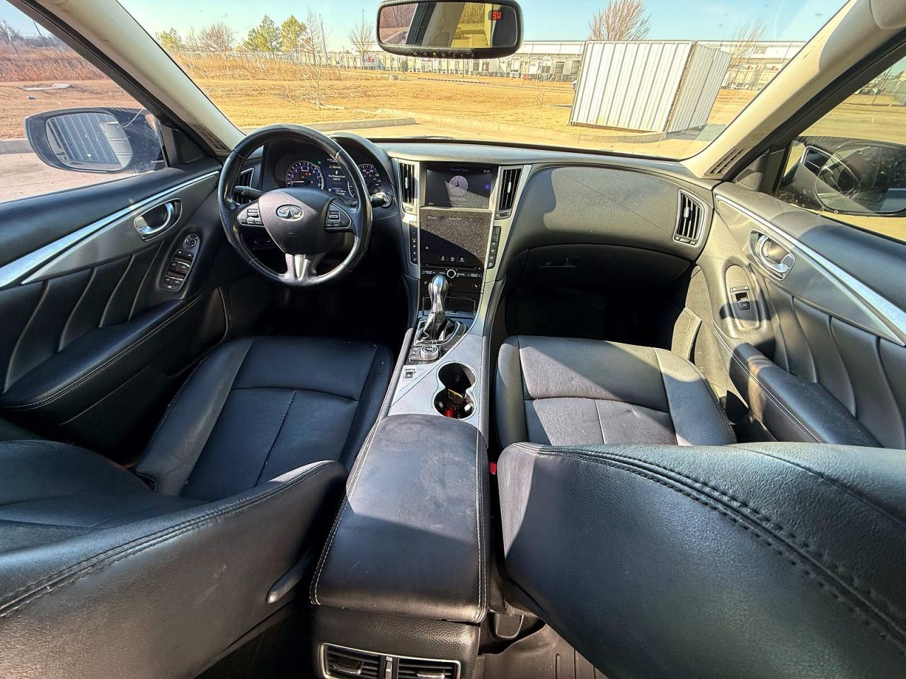 2015 Infiniti Q50 Premium Gray vin: JN1BV7AP5FM353353