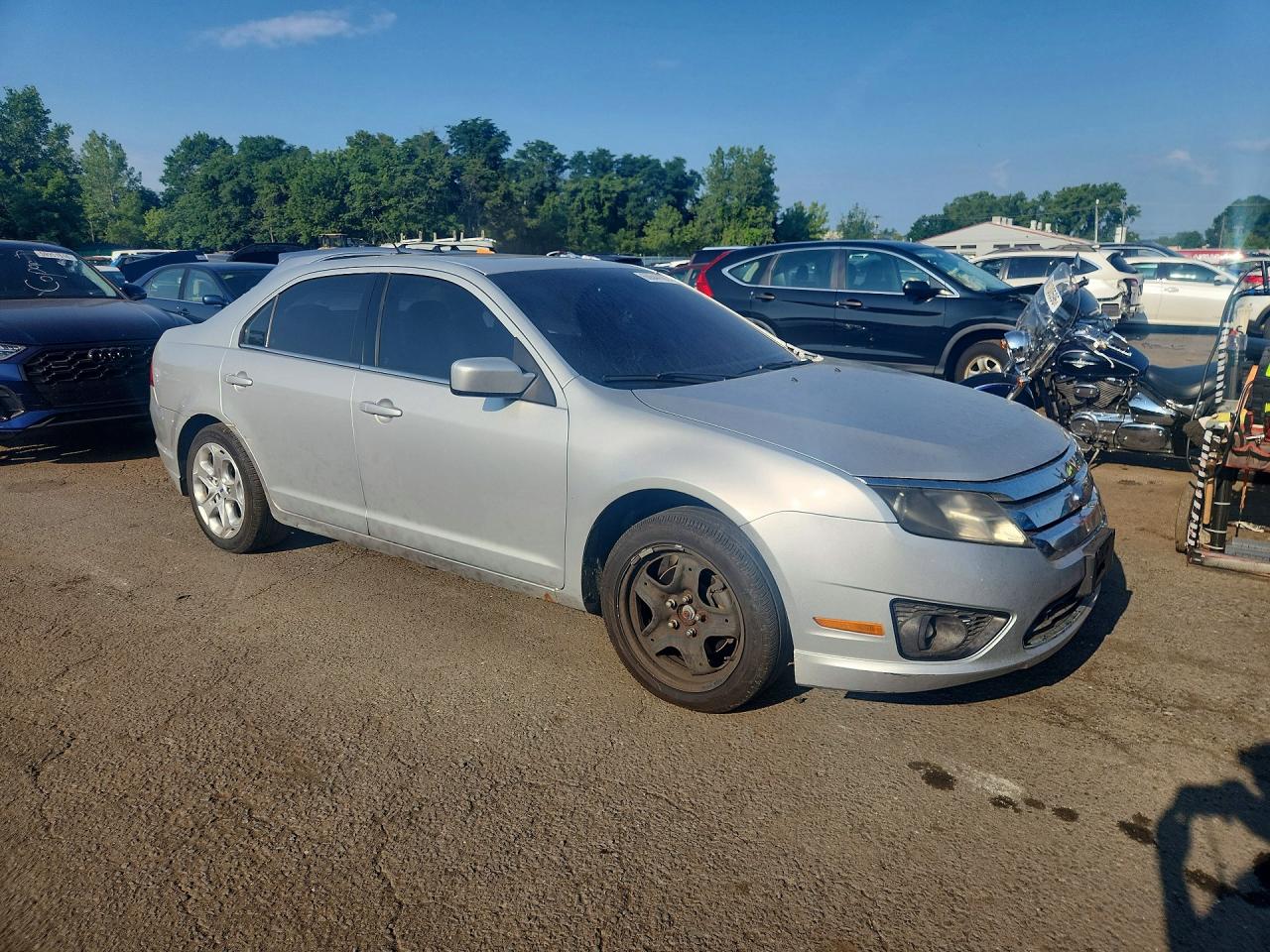 2010 Ford Fusion Se Silver vin: 3FAHP0HA6AR348095