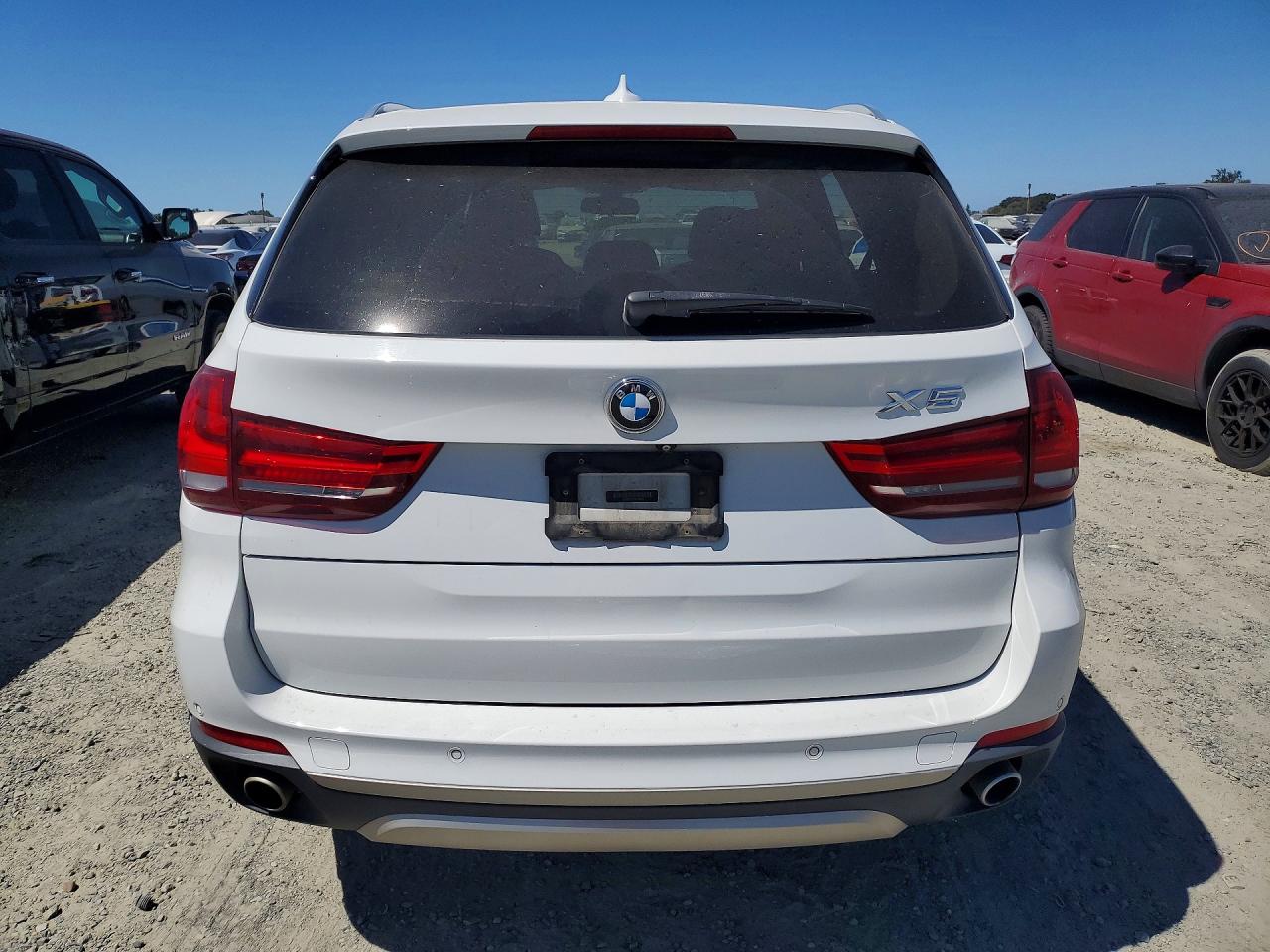 2015 Bmw X5 Xdrive35i White vin: 5UXKR0C56F0P03678