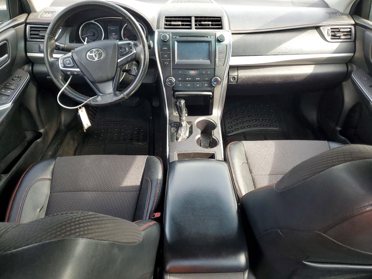 2017 Toyota Camry Se Black vin: 4T1BF1FK2HU791881