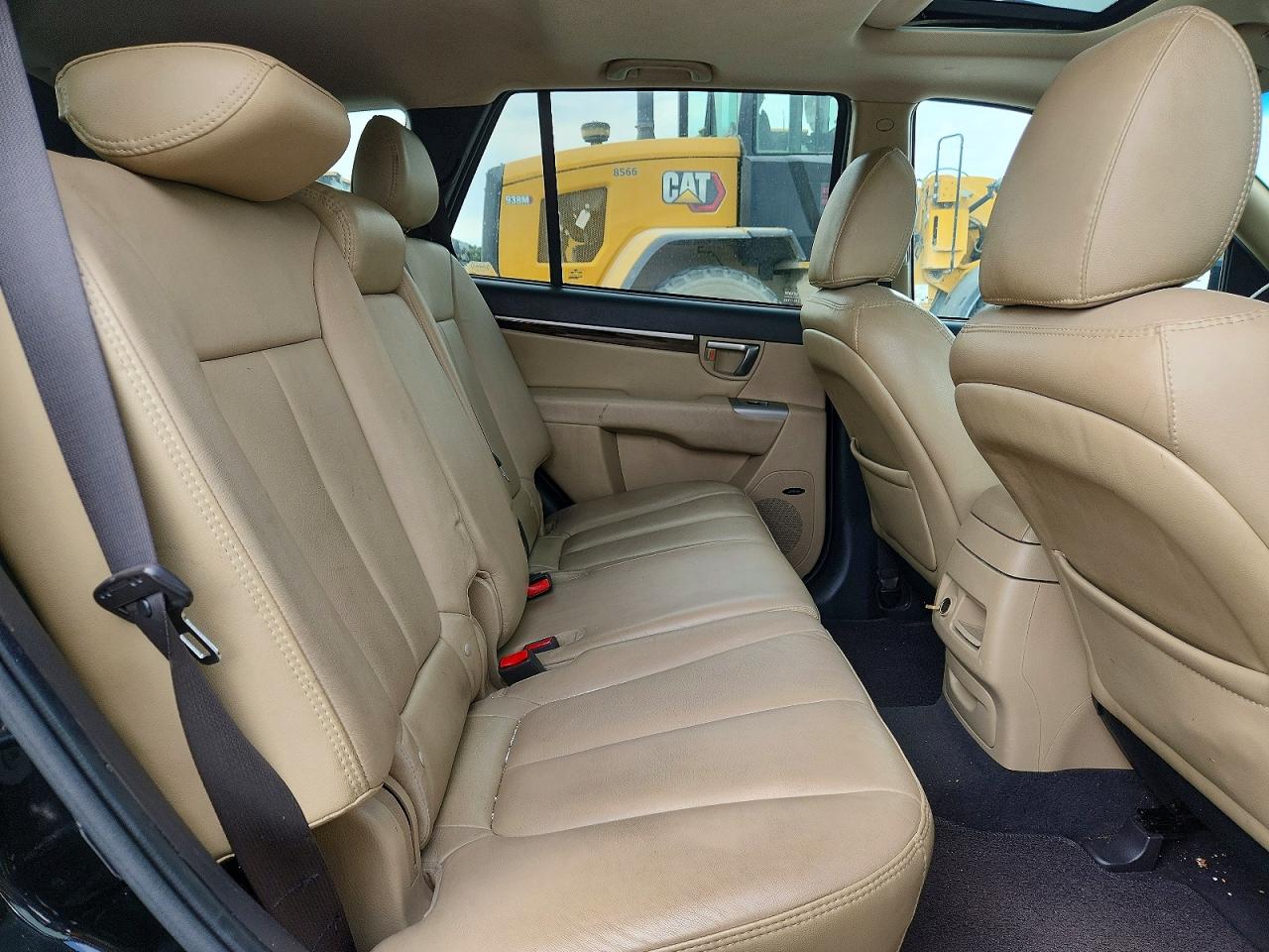2012 Hyundai Santa Fe Limited Black vin: 5XYZK4AG7CG121336
