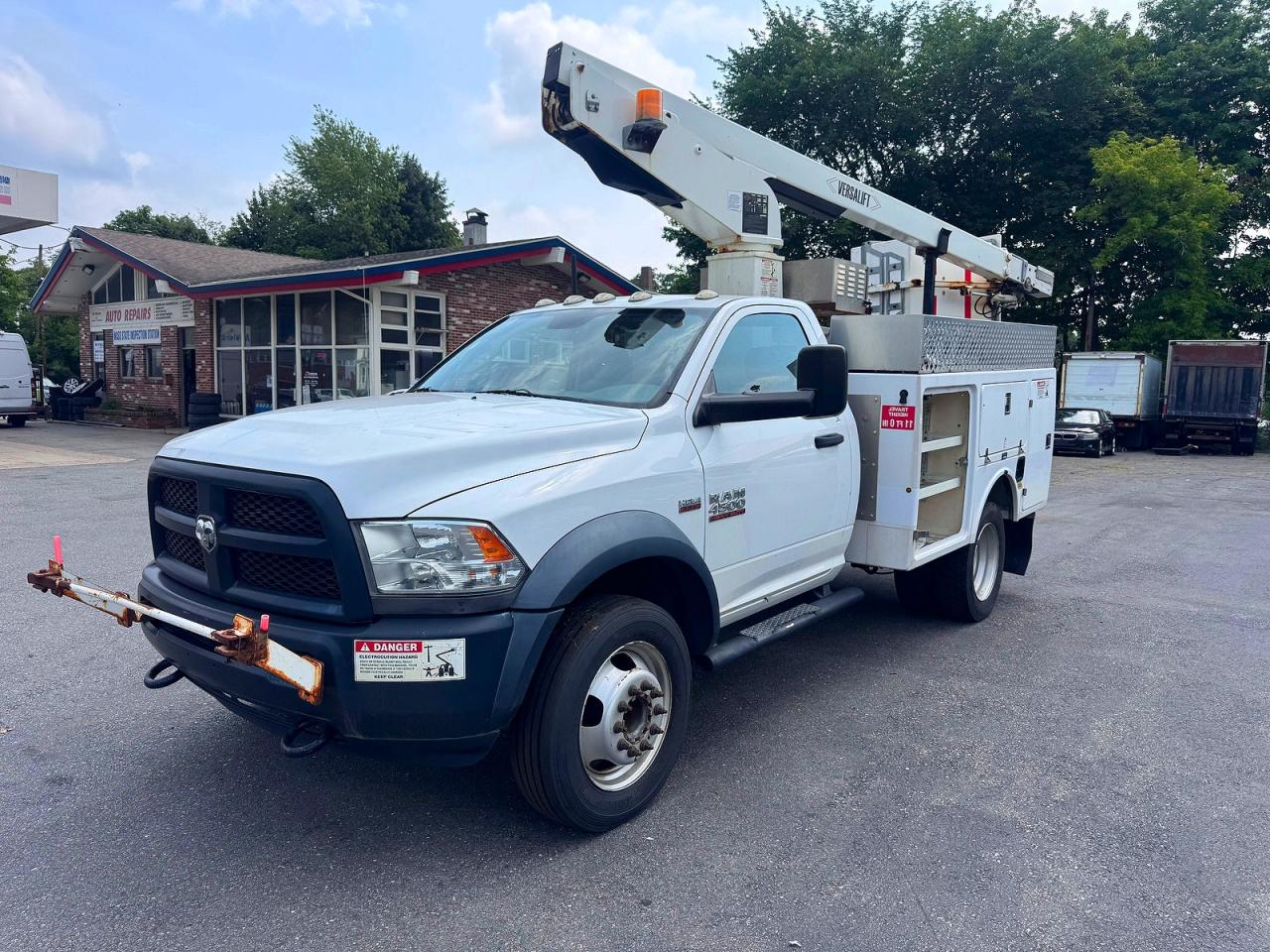 2014 Ram 4500 White vin: 3C7WRKAJ5EG303414