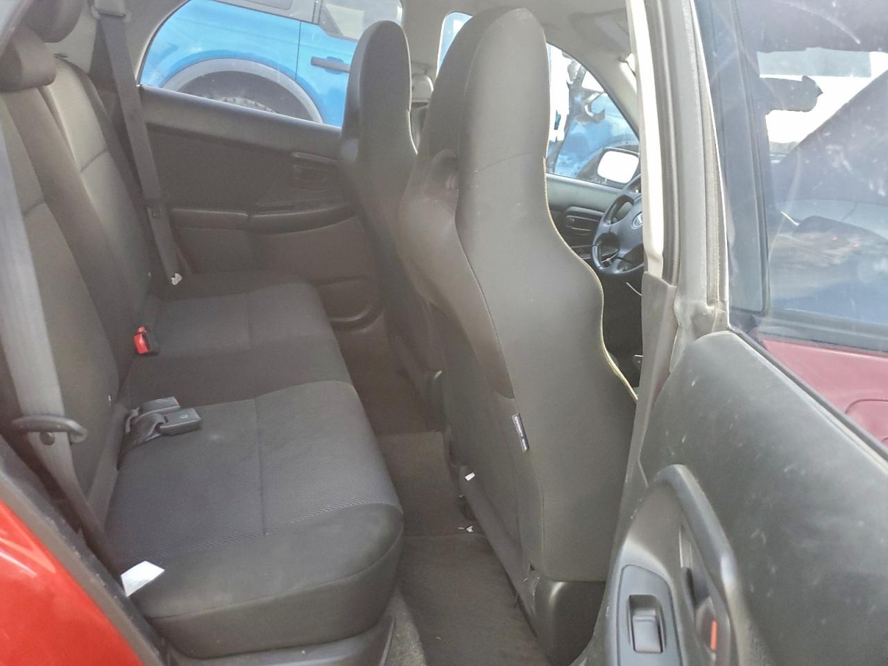 2004 Subaru Impreza Wrx Red vin: JF1GG29614H800364