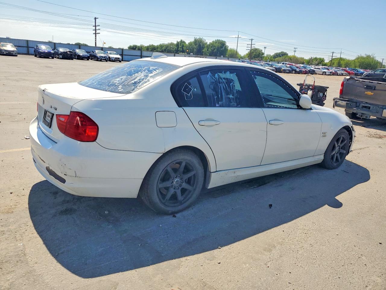 2010 Bmw 328 Xi Sulev White vin: WBAPK5C57AA648277