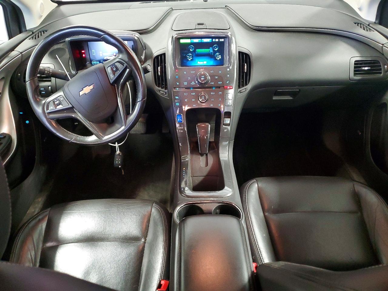 2012 Chevrolet Volt Красный vin: 1G1RD6E45CU110767