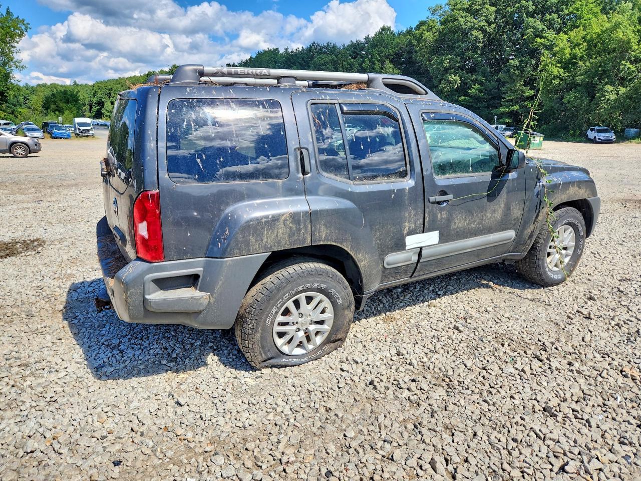 2014 Nissan Xterra S Серый vin: 5N1AN0NU0EN806329
