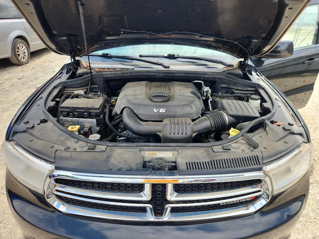 2014 Dodge Durango Sxt Black vin: 1C4RDHAG6EC277571
