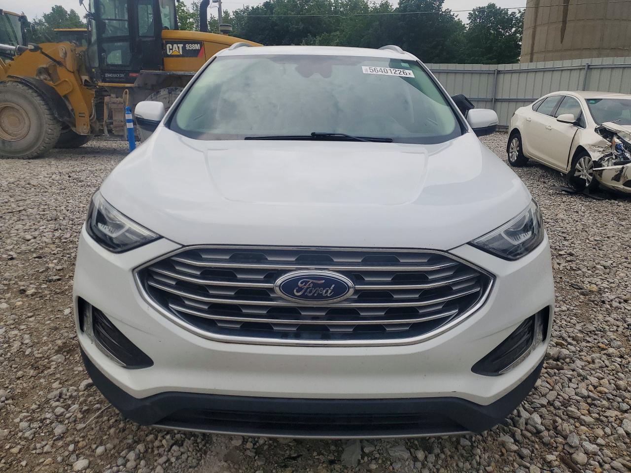 2020 Ford Edge Sel White vin: 2FMPK4J9XLBB20660