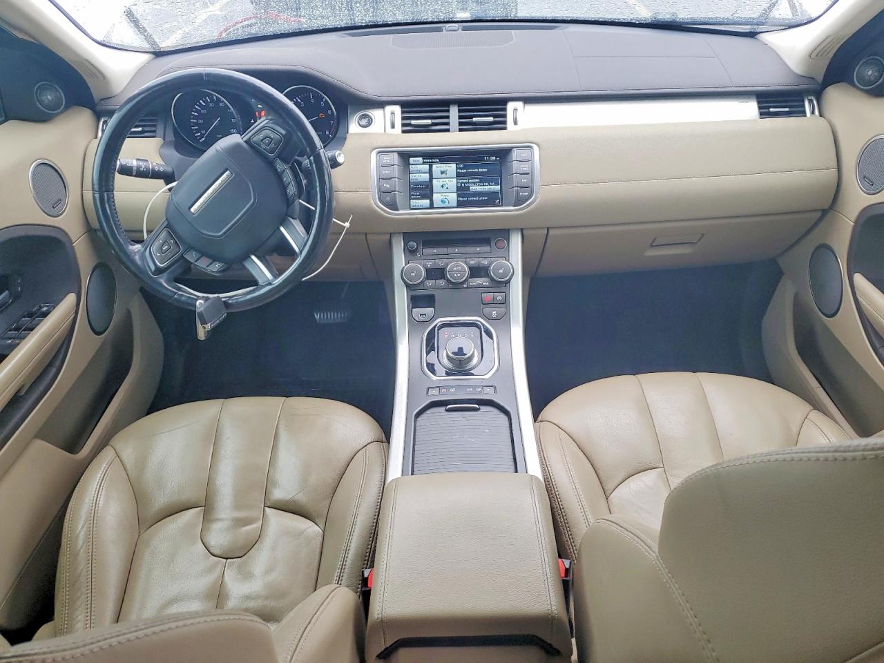 2015 Land Rover Range Rover Evoque Pure Plus White vin: SALVP2BG1FH977500