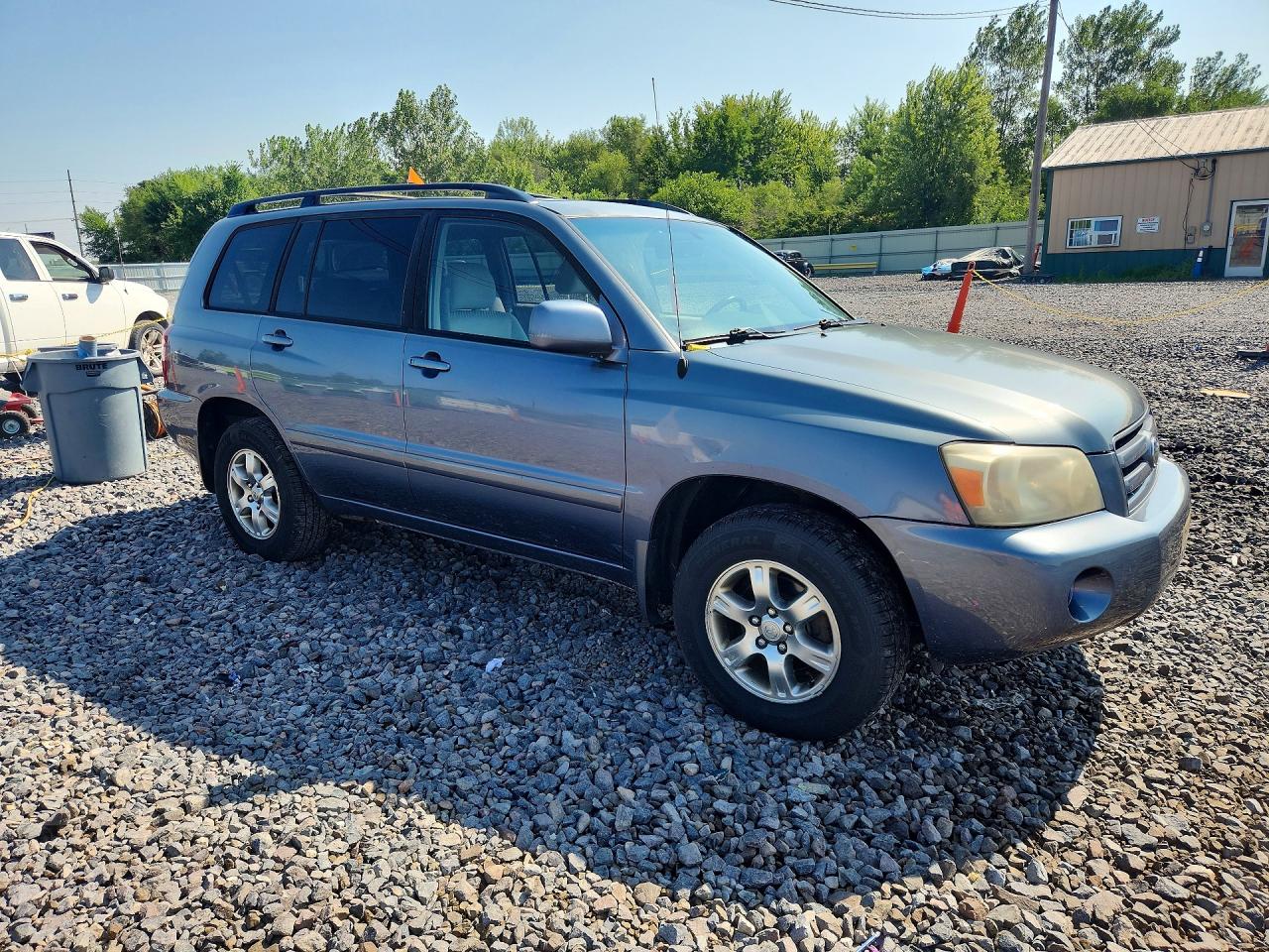 2006 Toyota Highlander Limited Gray vin: JTEEP21A360157238