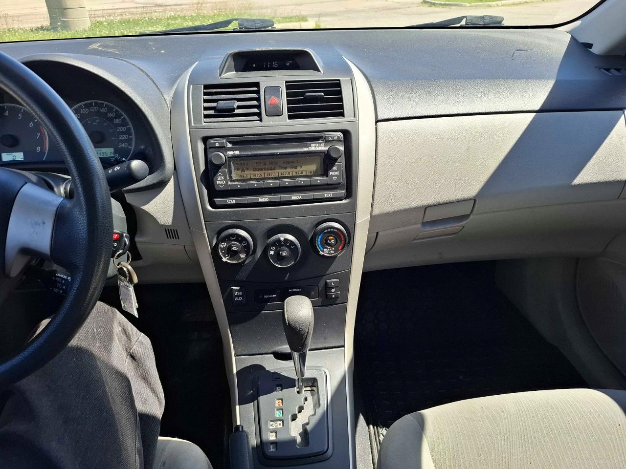 2012 Toyota Corolla L Black vin: 2T1BU4EE0CC810179