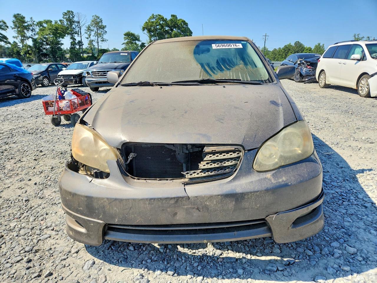 2006 Toyota Corolla S Gray vin: 2T1BR32E76C627740