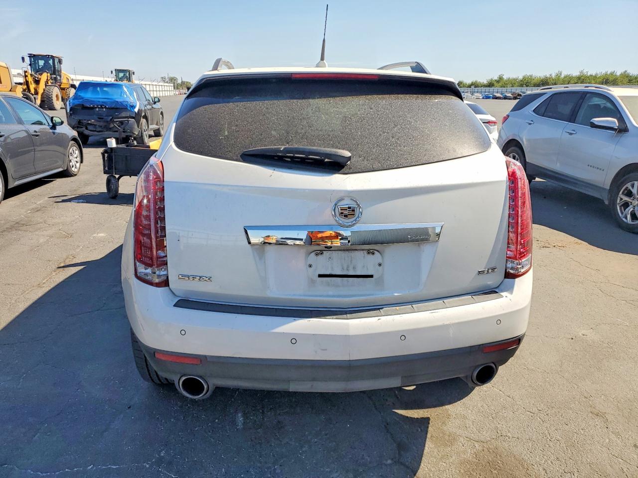 2012 Cadillac Srx Premium Collection White vin: 3GYFNCE37CS622134