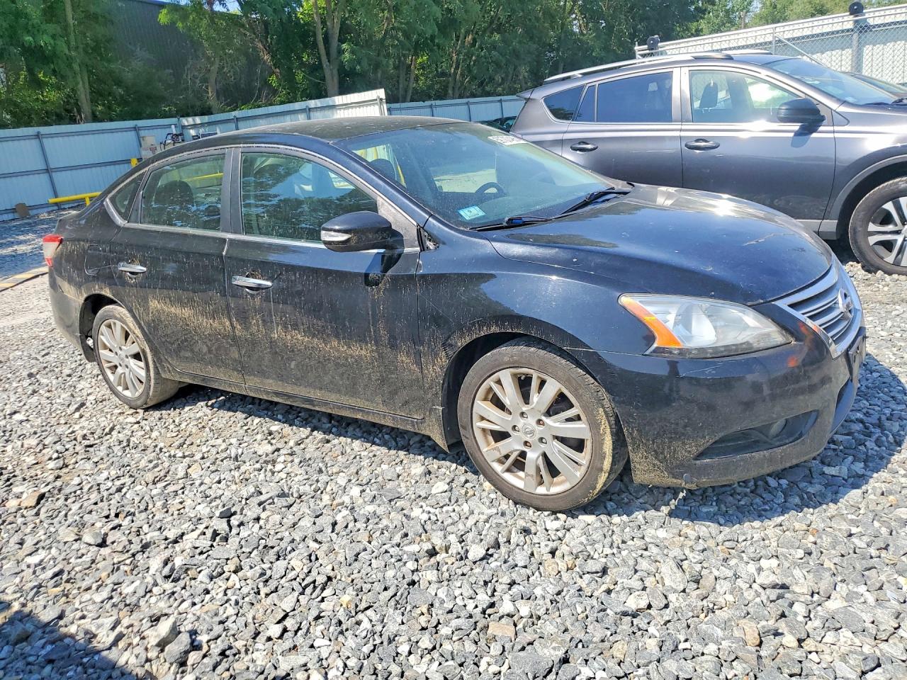 2013 Nissan Sentra S Black vin: 3N1AB7AP2DL676772