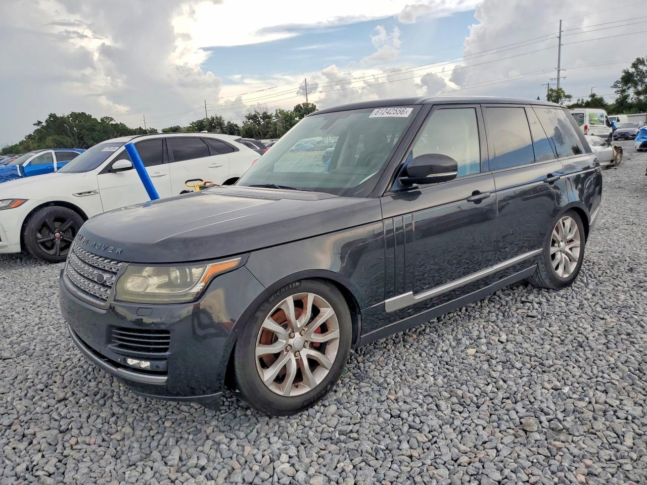 2014 Land Rover Range Rover Hse Black vin: SALGS2WF3EA176129