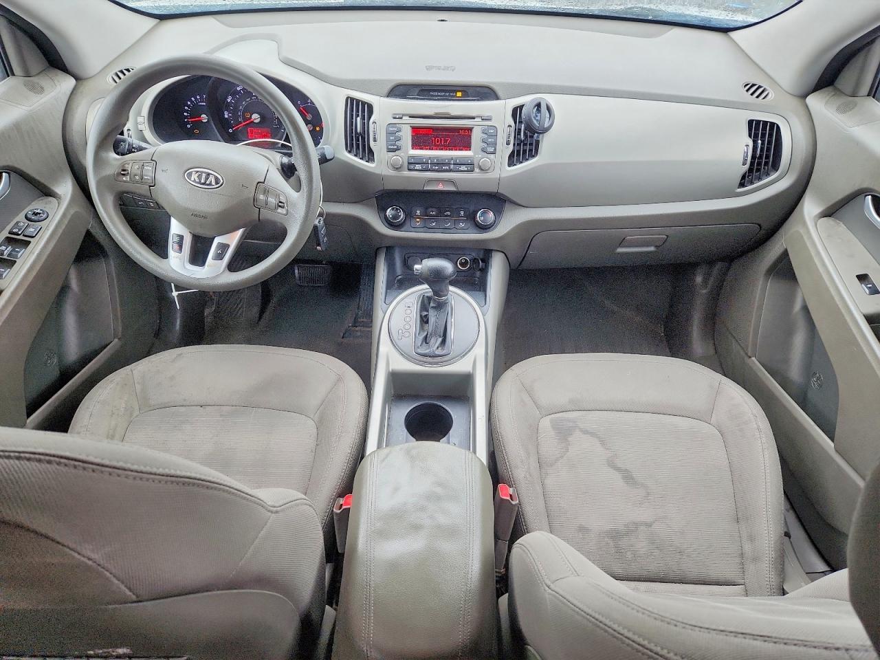 2012 Kia Sportage Lx Silver vin: KNDPB3A20C7271923