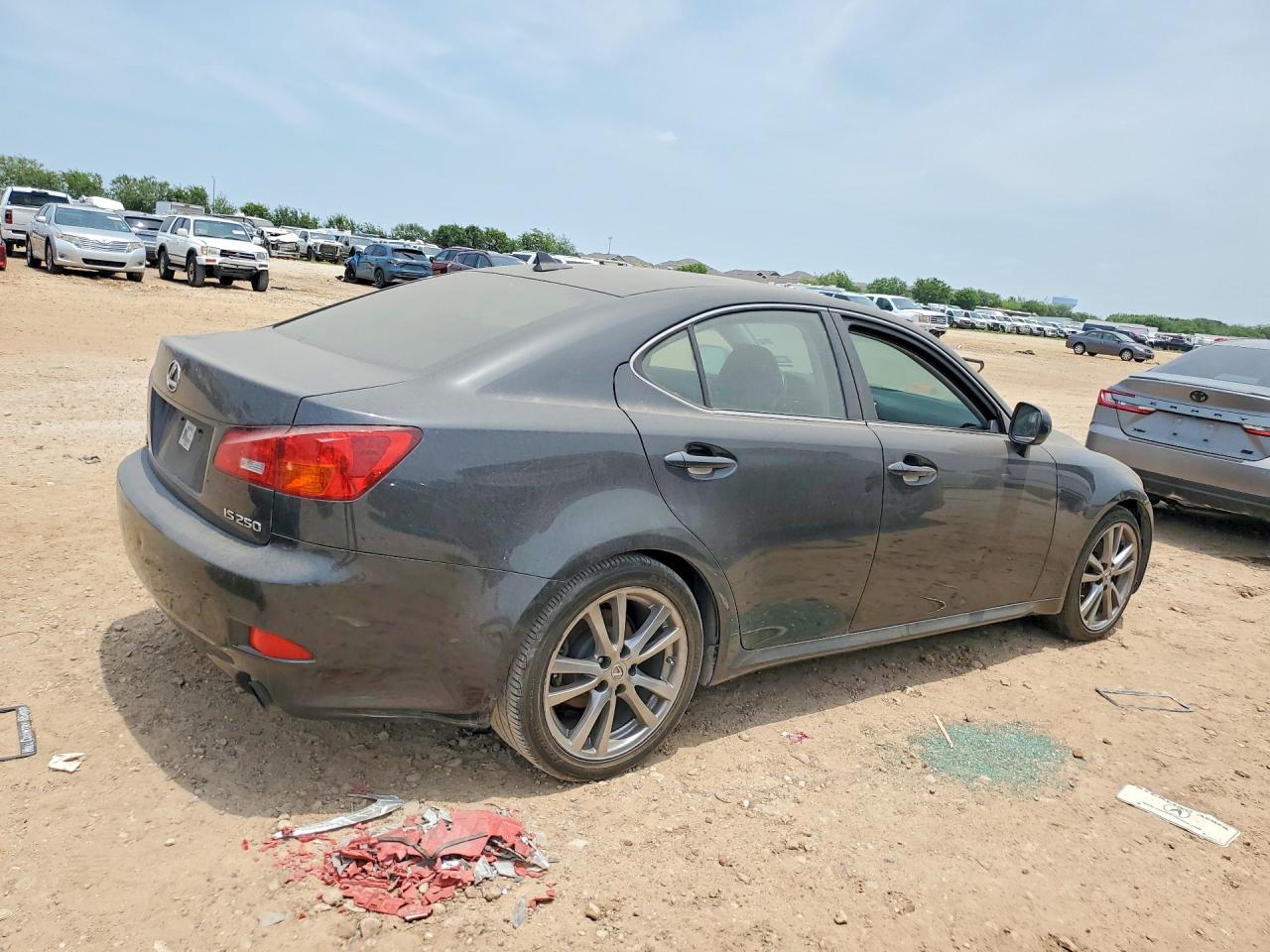2008 Lexus Is 250 Base Серый vin: JTHBK262X85058735