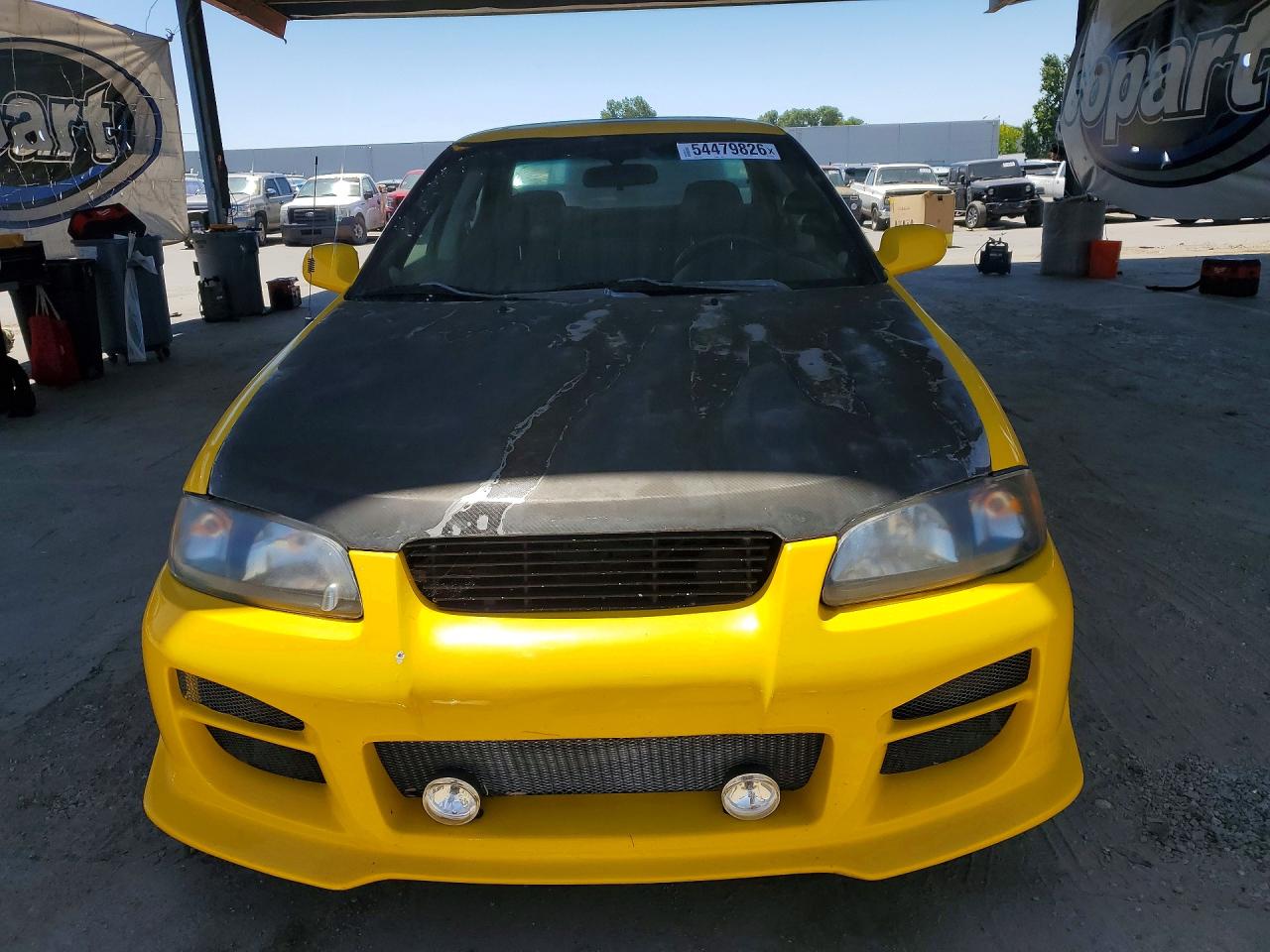 2003 Nissan Sentra Se-r Spec V Yellow vin: 3N1AB51D53L720336