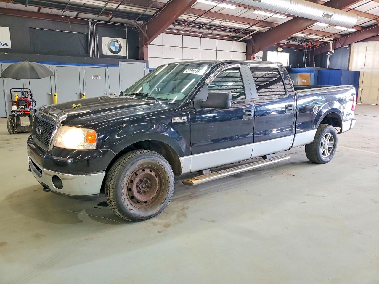 2007 Ford F150 Supercrew Black vin: 1FTPW14V67FB10289