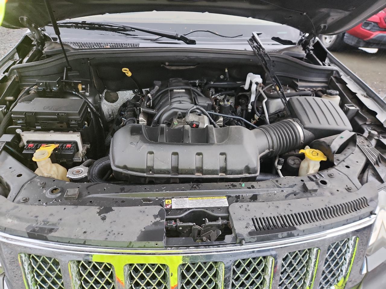 2012 Jeep Grand Cherokee Overland Серый vin: 1C4RJFCT5CC148810