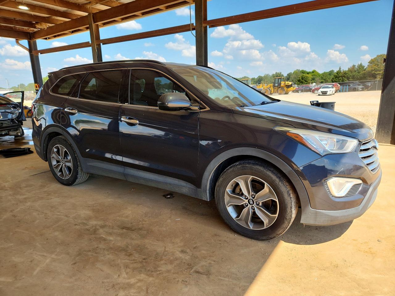 2014 Hyundai Santa Fe Gls Black vin: KM8SM4HF0EU035162