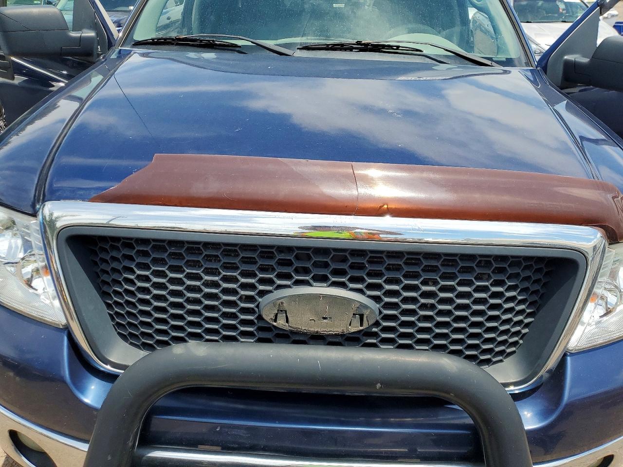 2007 Ford F150 Supercrew Blue vin: 1FTRW14W07FA24560