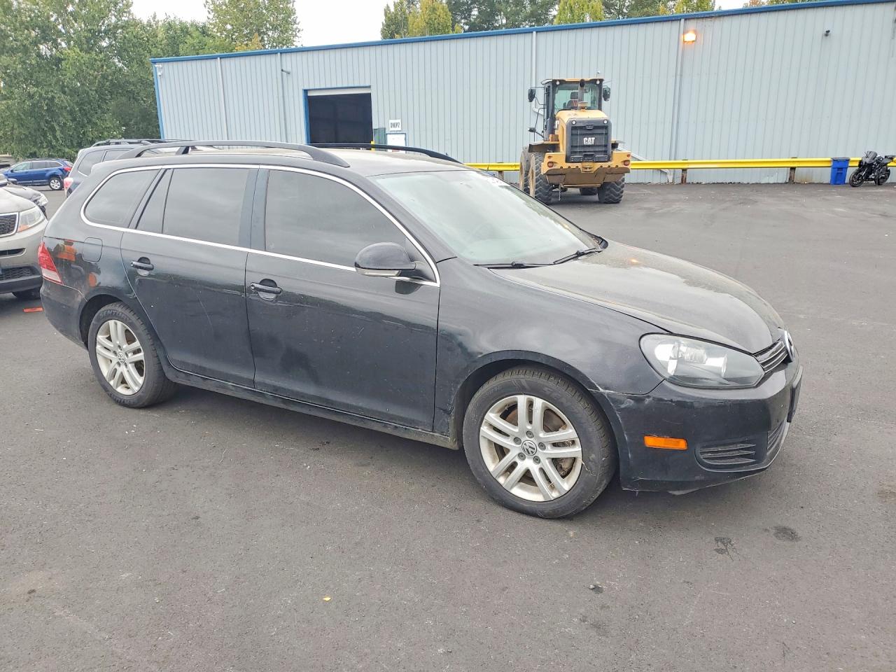 2014 Volkswagen Jetta Tdi Black vin: 3VWPL7AJ3EM601426