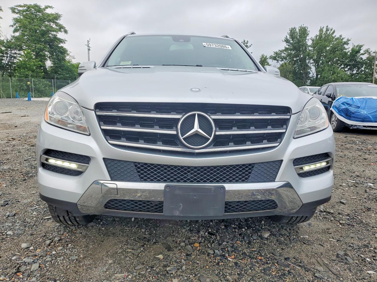 2015 Mercedes-benz Ml 350 4matic Silver vin: 4JGDA5HB1FA471266