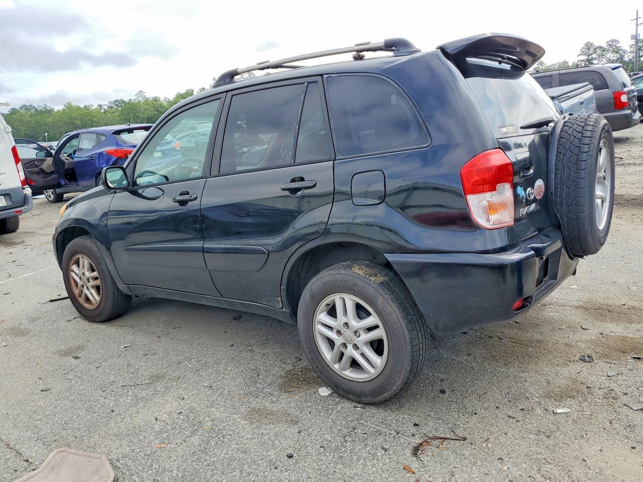 2003 Toyota Rav4 Base Black vin: JTEGH20V530092558